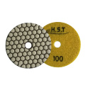 4" Diamond Resin Granite Marble Ceramic Honeycomb floor Polishing Pad for  buffing